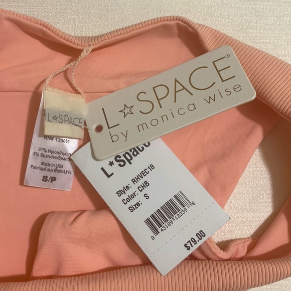 L*SPACE Women's VERONICA BOTTOM Ribbed Bikini Bottom Size S - Picture 5 of 5